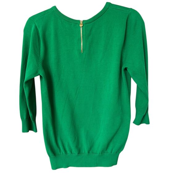 Cynthia Rowley Women's 3/4 Sleeve Sequined Wood Duck Sweater Size Medium - Picture 5 of 5